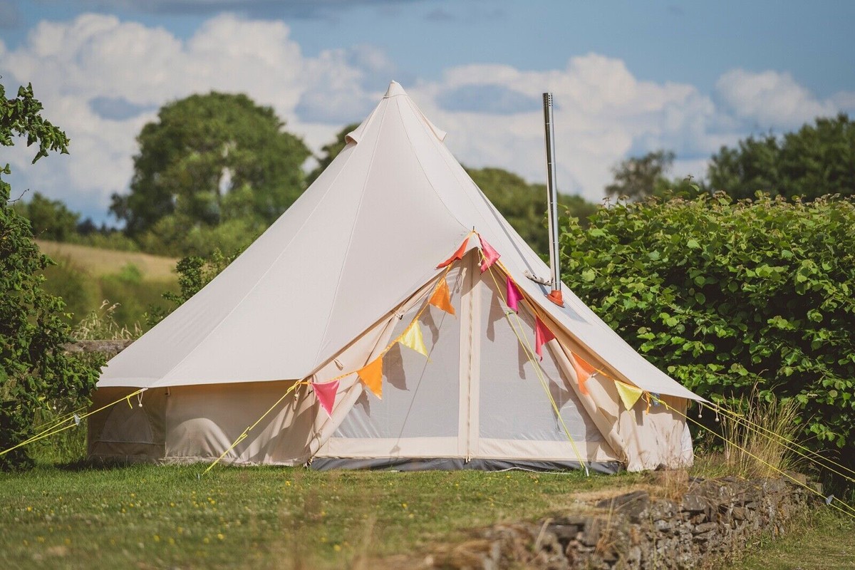 5m Bell Tents for Relaxing and Restorative Outdoor Health Days