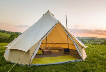 Details On Luxury Bell Tents